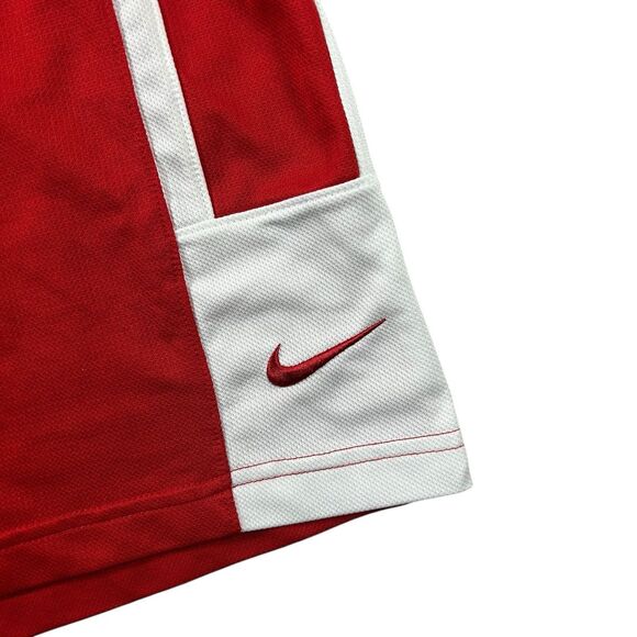 Nike University Of Dayton Flyers Basketball Shorts Men’s Large Dri-Fit Red Y2K - Picture 3 of 11